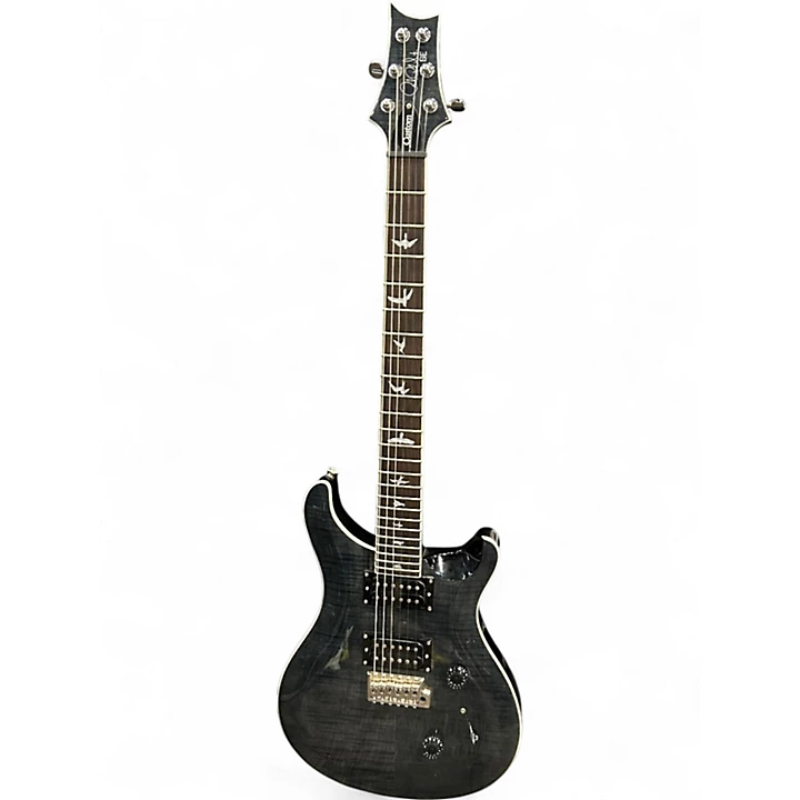 Used PRS SE Custom 24 Trans Gray Solid Body Electric Guitar