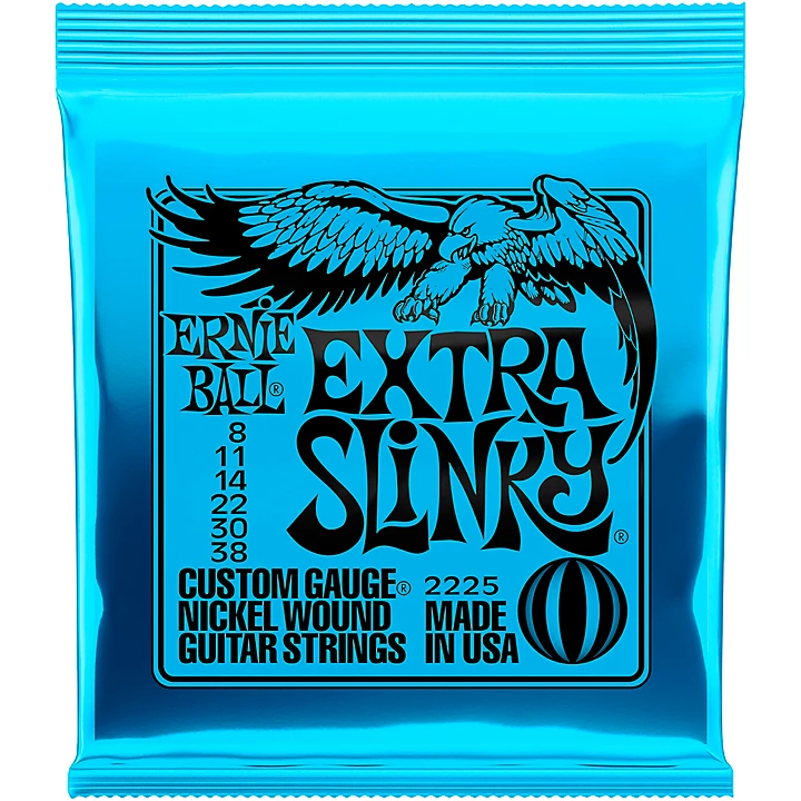 2225 Nickel Extra Slinky Electric Guitar Strings