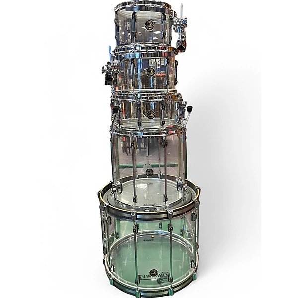 TAMBURO Used TAMBURO 5 Piece Volume acrylic Drum Kit.gc
