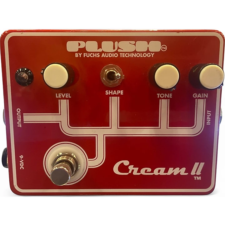 Fuchs Used Fuchs Plush Cream Distortion II Effect Pedal.gc