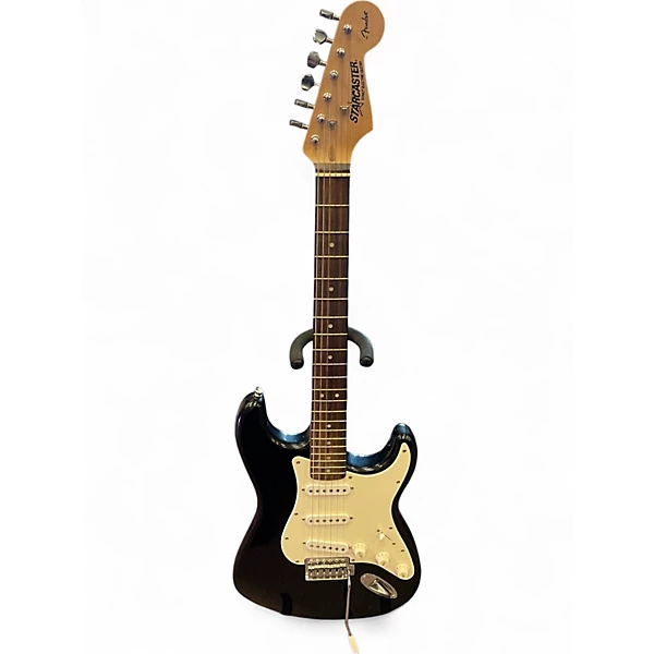 Used Fender Starcaster black Solid Body Electric Guitar