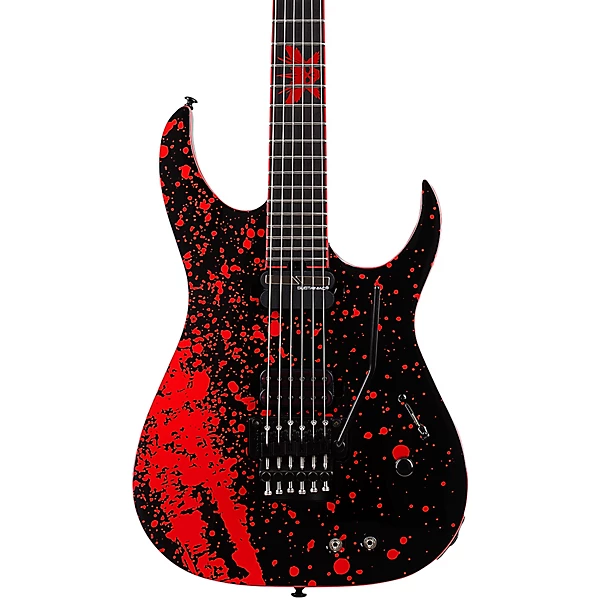 Sullivan King Banshee 6 FR S Electric Guitar Obsidian Blood