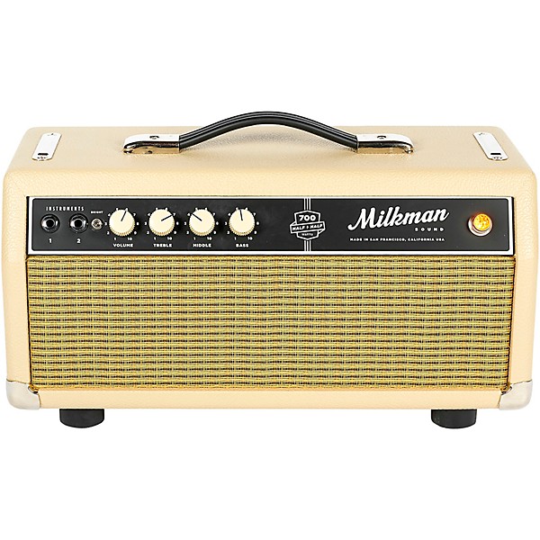 700W Bass Half and Half 700W Tube Hybrid Bass Amp Head Vanilla