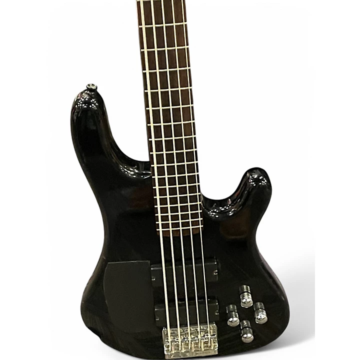 Used Hartke 5 STRING BASS Black Electric Bass Guitar