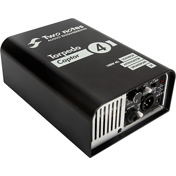 Torpedo Captor Loadbox Attenuator DI Black 4 Ohm