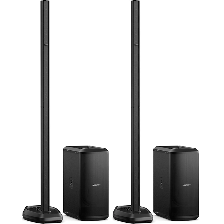 L1 Pro32 Portable PA Pair with Dual Sub2 Powered Bass Modules