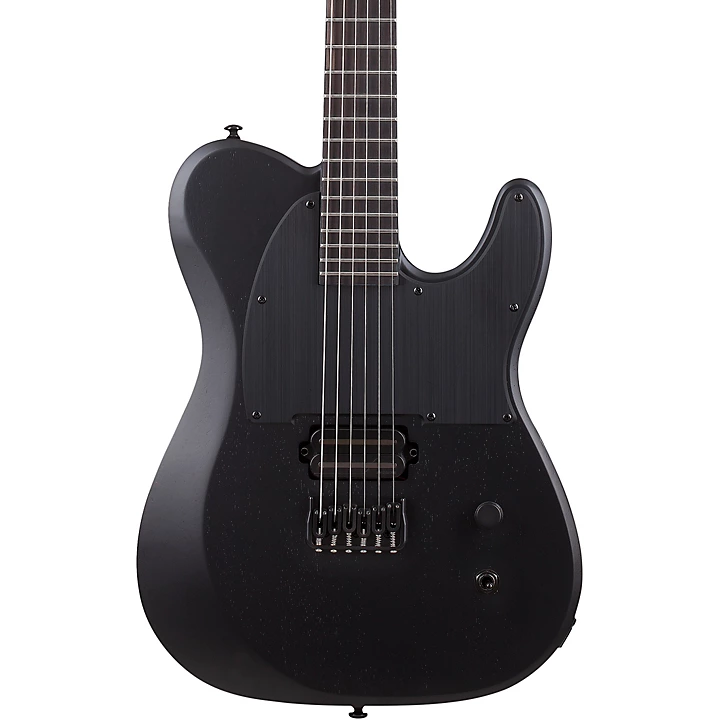 PT Black Ops Electric Guitar Satin Black Open Pore