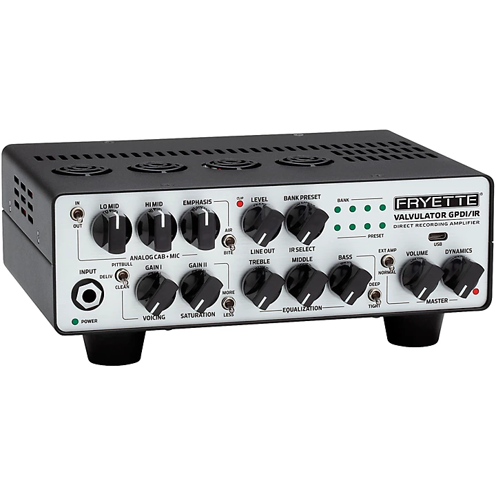 Valvulator GP DI IR 1W Tube Direct Recording Tube Amplifier Head White