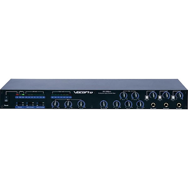 DA 1000 Pro 3 Channel Karaoke Mixer