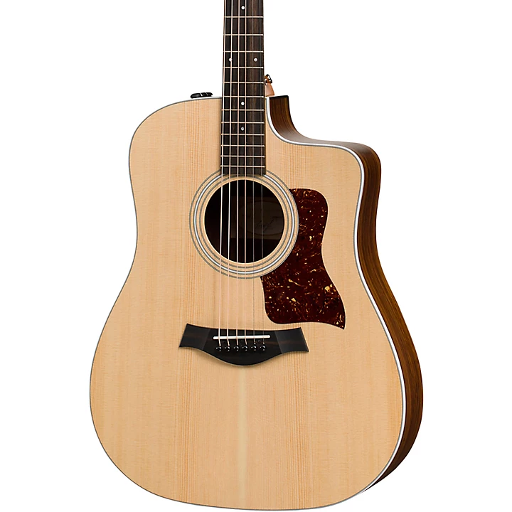 Taylor 210ce Rosewood Dreadnought Acoustic Electric Guitar Natural