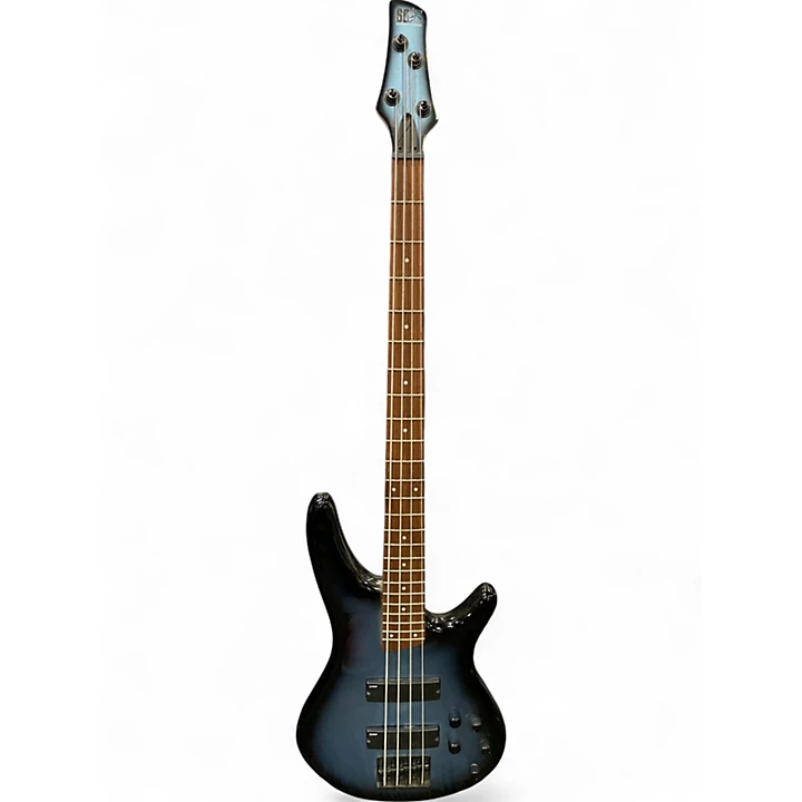Ibanez Used Ibanez SR250 Blue to Black Fade Electric Bass Guitar