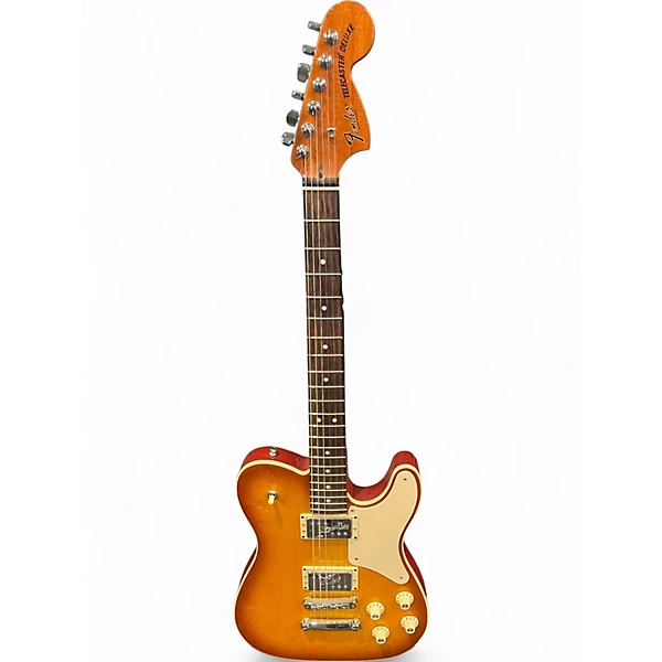 Used Fender Troublemaker Telecaster Iced Tea Solid Body Electric Guitar