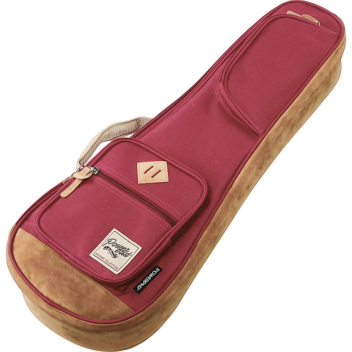 IUBC541 POWERPAD Ukulele Concert Gig Bag Wine Red Concert