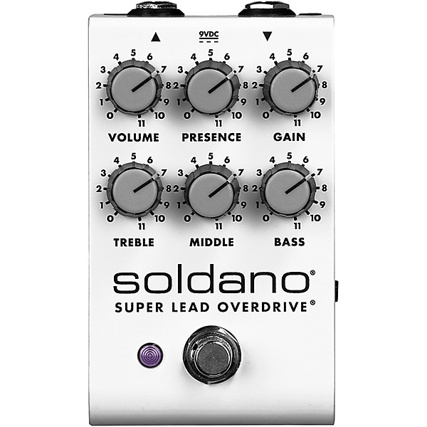 Super Lead Overdrive Effects Pedal White