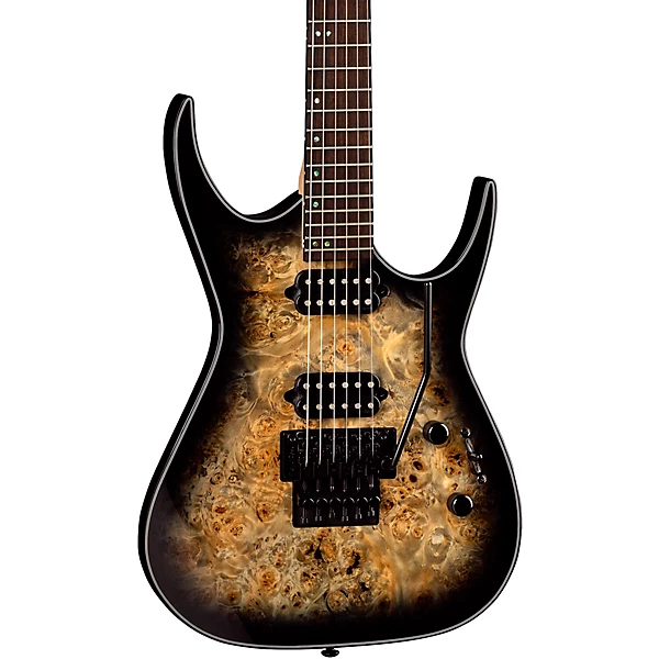 Exile Select Electric Guitar Natural Black Burst