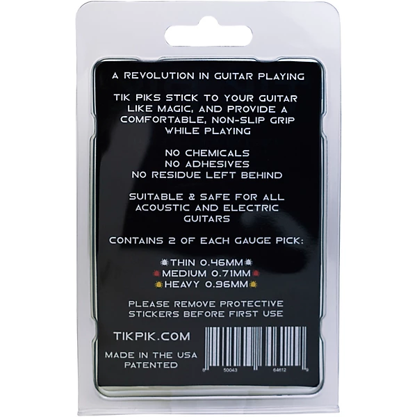 Celluloid Variety Guitar Picks 6 Pack