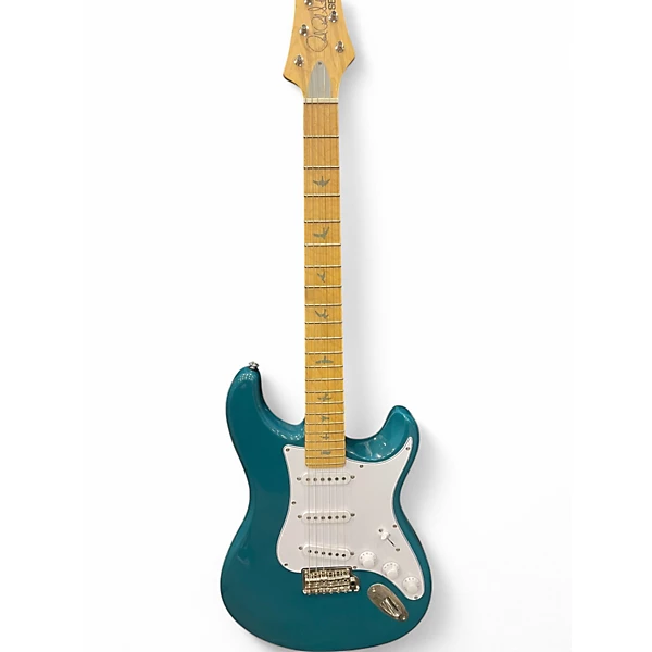 Used Prs SE Silver Sky Blue Solid Body Electric Guitar.gc