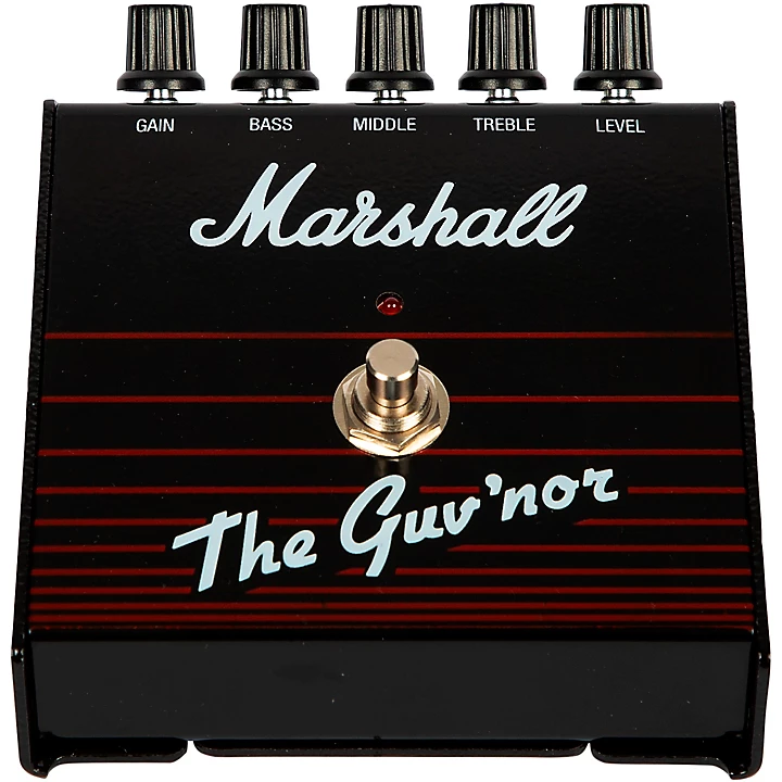 The Guvnor Overdrive Effects Pedal Black