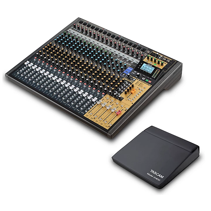 Model 2400 24 Channel Multitrack Recorder and Mixer With Dust Cover