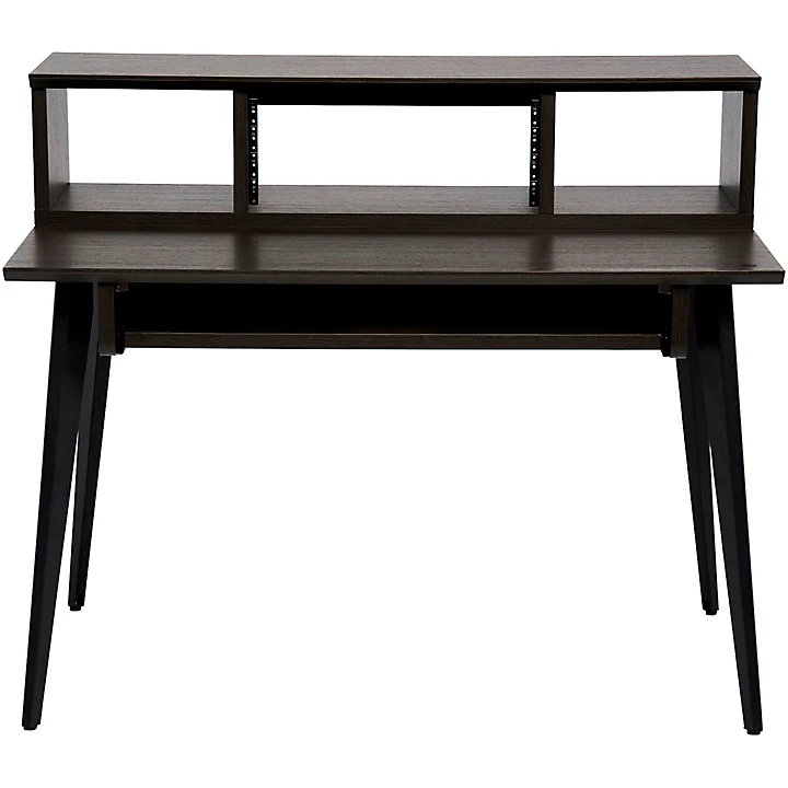 GFW ELITEDESK Elite Furniture Series Main Desk Dark Walnut