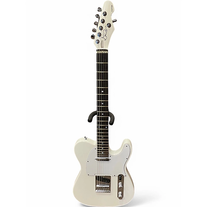 Gh Reno Used Gh Reno Custom Telecaster White Solid Body Electric Guitar.gc