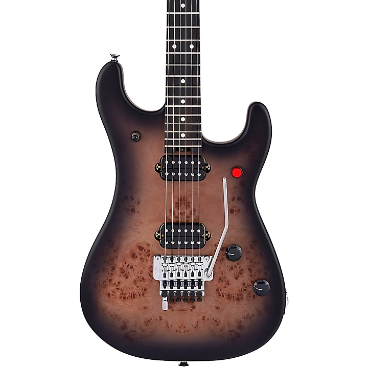 EVH 5150 Deluxe Poplar Burl Electric Guitar Level 2 Black Burst