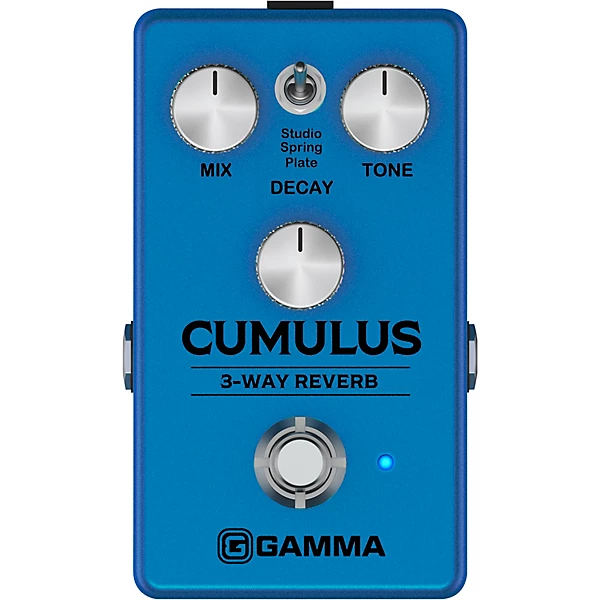 GAMMA Cumulus 3 Way Reverb Effects Pedal