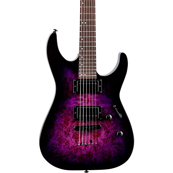 LTD M 200DX NT Electric Guitar Purple Burst