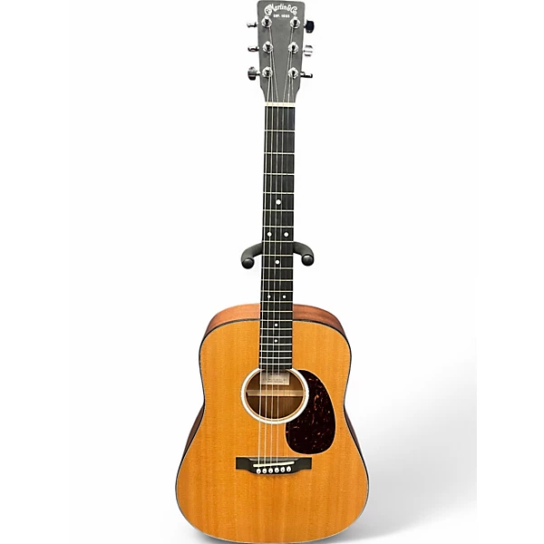 Used Martin D Jr Natural Acoustic Guitar