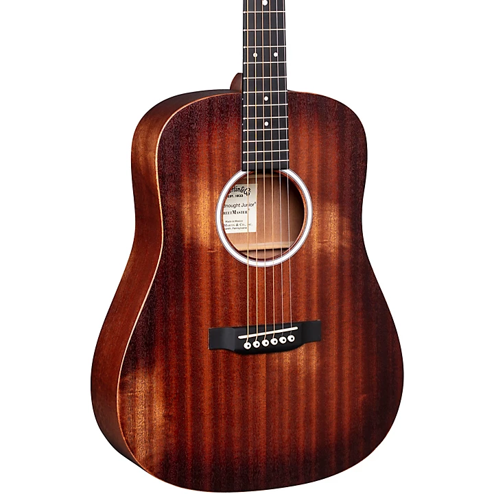 Martin DJr 10E StreetMaster Acoustic Guitar Mahogany Burst