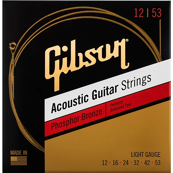 Phosphor Bronze Acoustic Guitar Strings Light