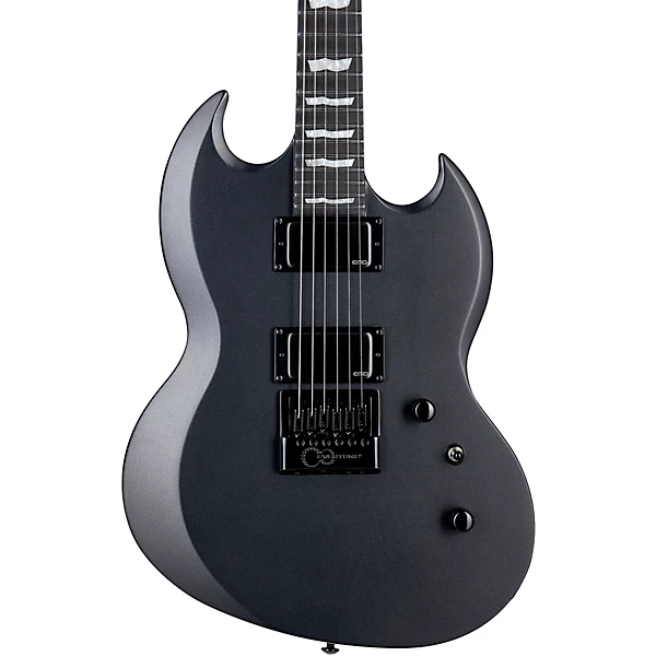 ESP LTD Viper 1000 EverTune Electric Guitar Charcoal Metallic Satin