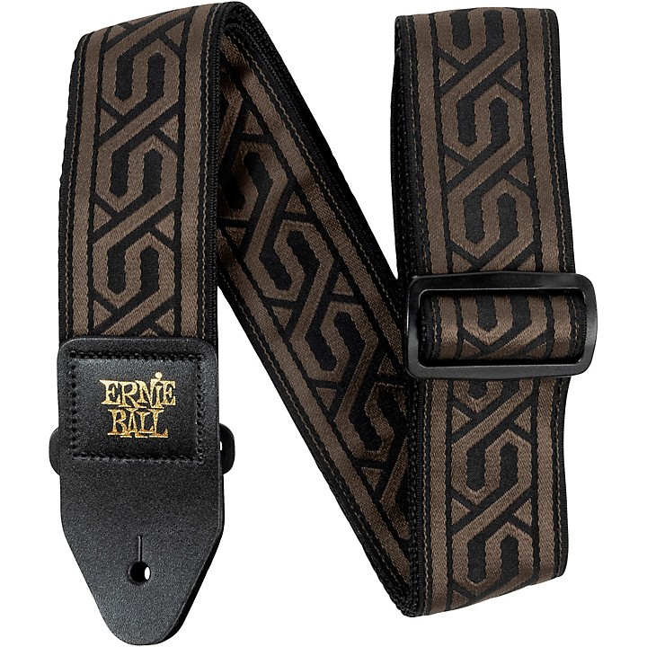 Classic Jacquard Tribal Chain Guitar Strap