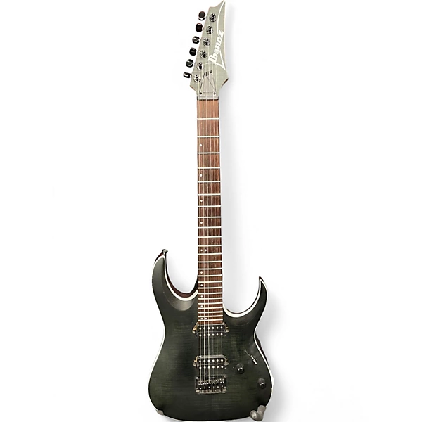 Ibanez Used Ibanez RGA42FM Charcoal Solid Body Electric Guitar.gc