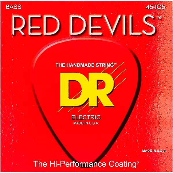 Red Devils Medium 4 String Bass Strings