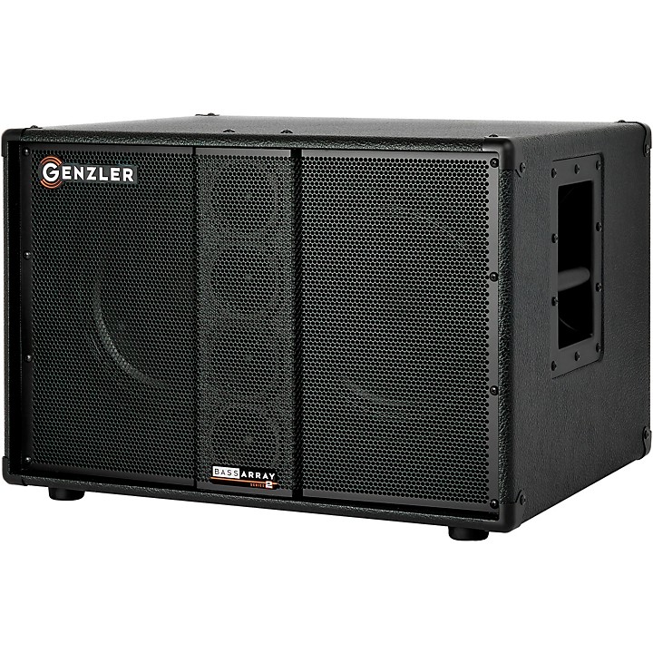 Bass Array Series 2 Straight 2X10 Line Array Bass Speaker Cabinet Black
