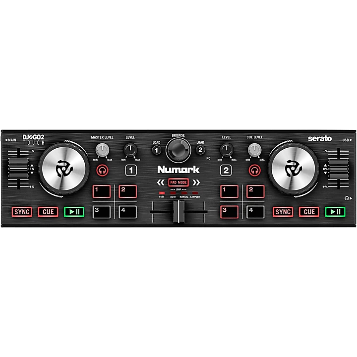 DJ2GO2 Touch Pocket DJ Controller for Serato