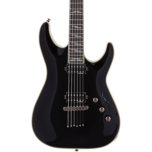 Schecter Guitar Research C 1 Blackjack 6 String Electric Guitar Gloss Black