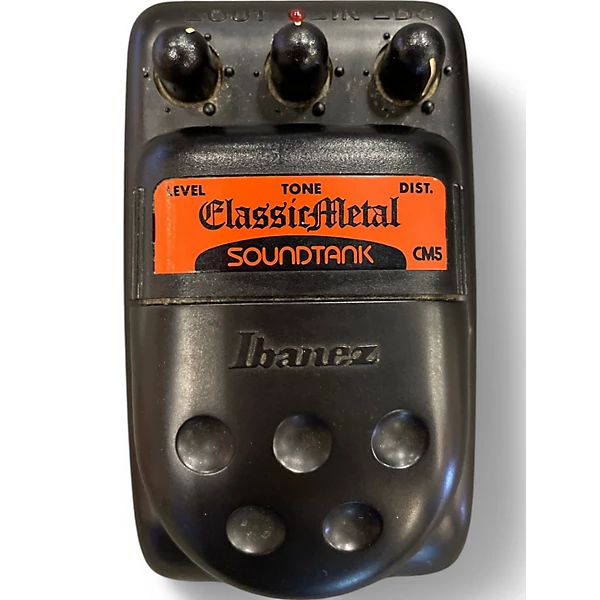 Used Ibanez Classic Metal Soundtank CM5 Effect Pedal