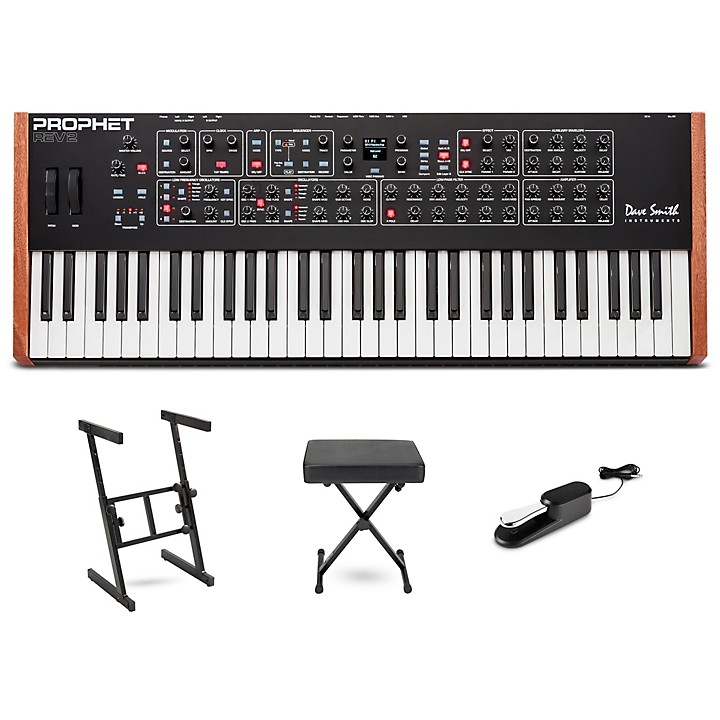 Prophet Rev2 Synthesizer 8 Voice Essentials Bundle