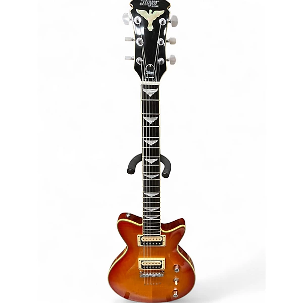 Used Hoyer ERN PRESTIGE 2 Color Sunburst Hollow Body Electric Guitar