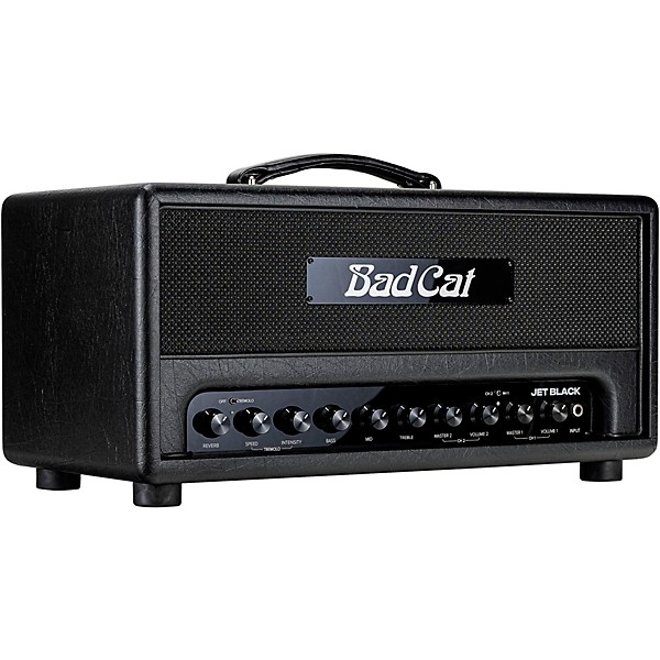 Bad Cat Jet Black 38W Tube Guitar Amp Head Level 1 Black M07795004001000.gc