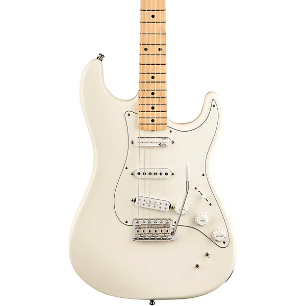 EOB Stratocaster Electric Guitar Olympic White