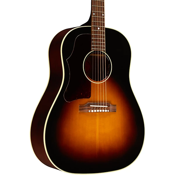 50s J 45 Original Left Handed Acoustic Electric Guitar Vintage Sunburst