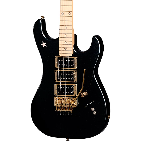 Kramer Jersey Star Electric Guitar Level 1 Black Pearl M08944004002000.gc