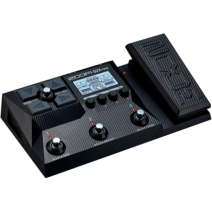 Zoom G2X Four Multi Effects Processor With Expression Pedal Black