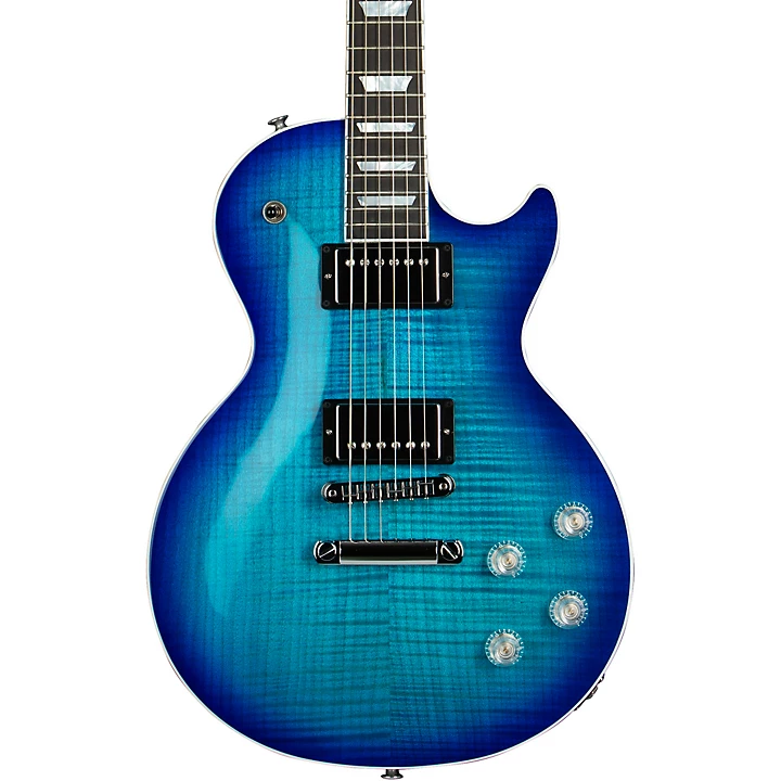 Les Paul Modern Figured Electric Guitar Cobalt Burst