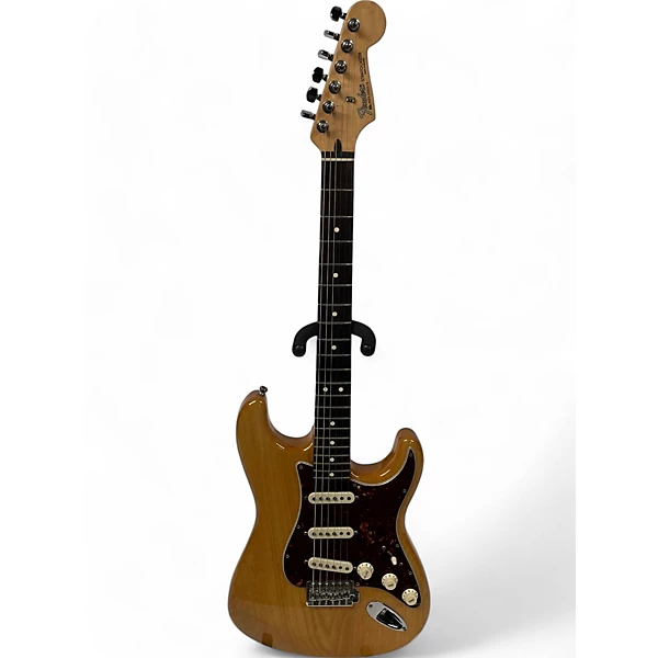 Used Fender Standard Stratocaster Natural Solid Body Electric Guitar