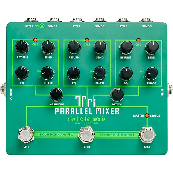 Tri Parallel Mixer Pedal
