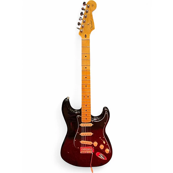 Used 2021 Fender Player Stratocaster Black Solid Body Electric Guitar